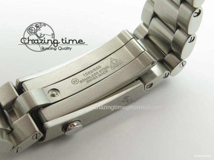 0306 Planet Ocean GMT 42mm V6F Best Edition Blue Bezel Blue Dial On SS Bracelet A ModernLook 8274